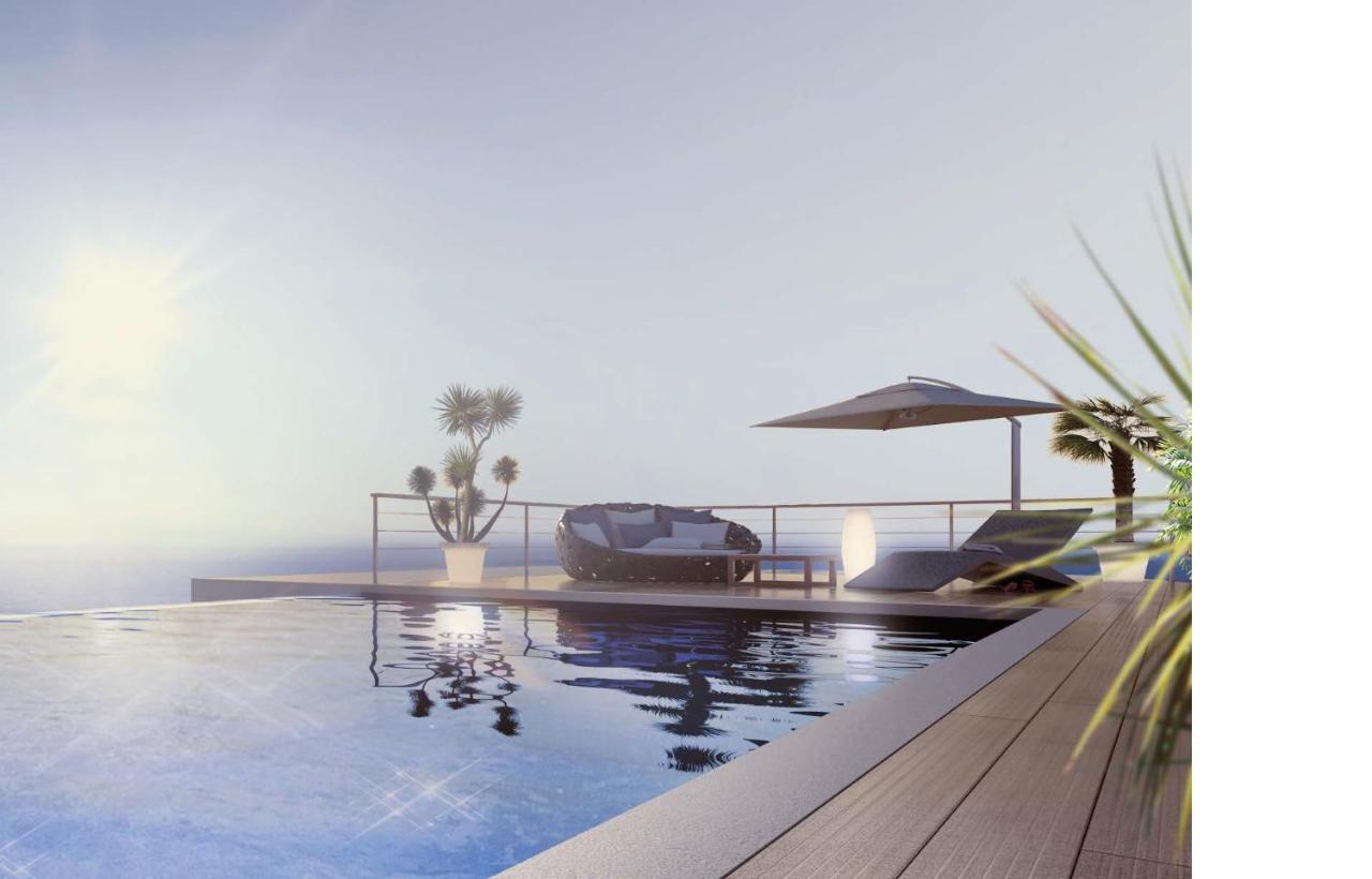 Monaco View, Pool, Garage, 100 M2 Terrace Apartment Beausoleil Bagian luar foto