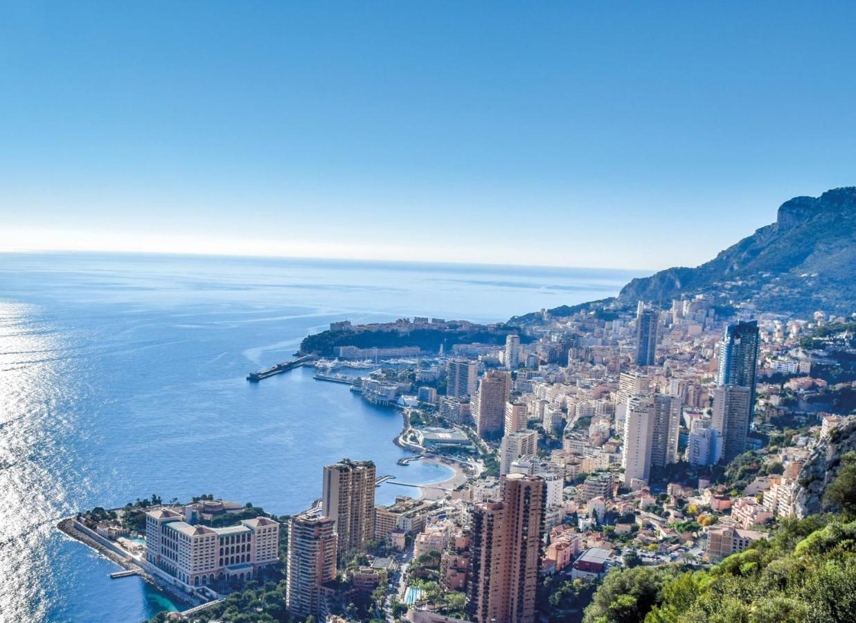 Monaco View, Pool, Garage, 100 M2 Terrace Apartment Beausoleil Bagian luar foto