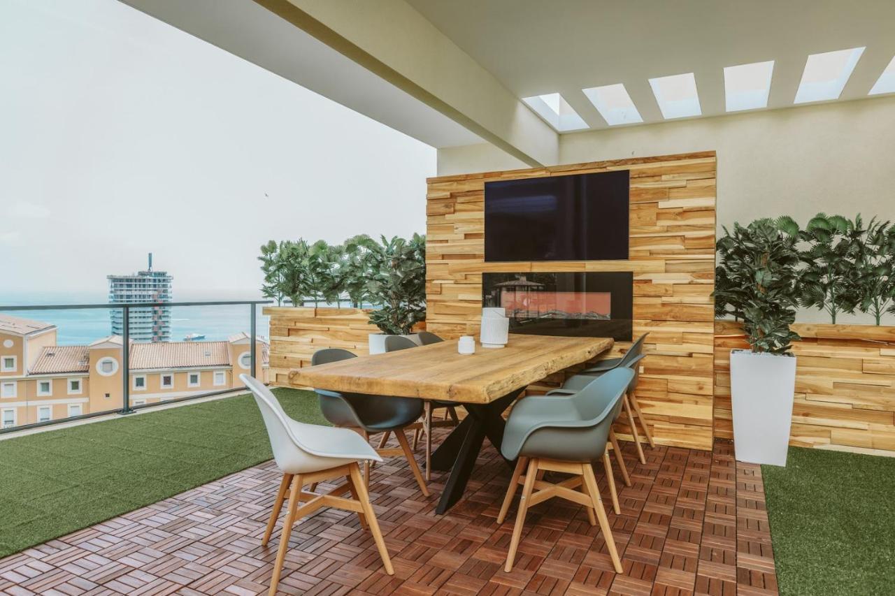 Monaco View, Pool, Garage, 100 M2 Terrace Apartment Beausoleil Bagian luar foto