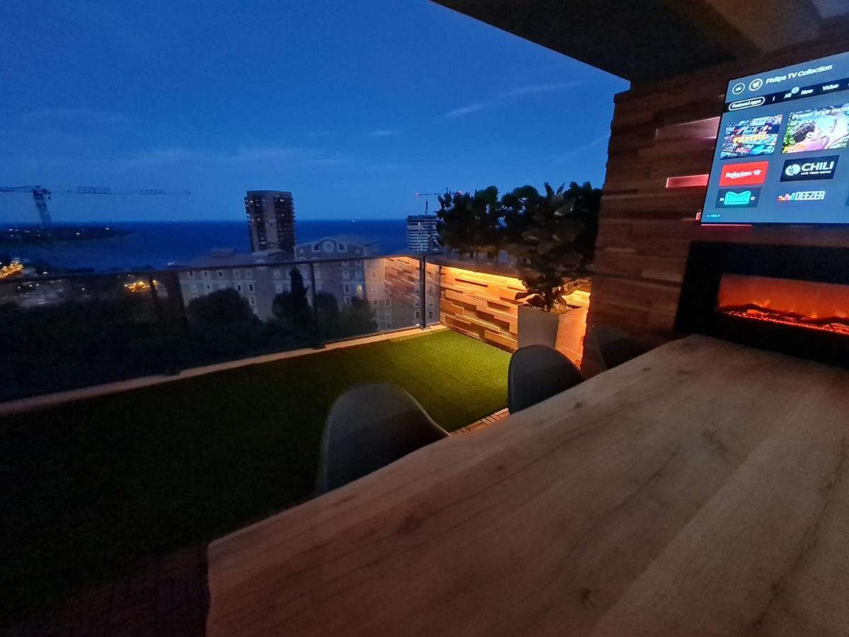 Monaco View, Pool, Garage, 100 M2 Terrace Apartment Beausoleil Bagian luar foto
