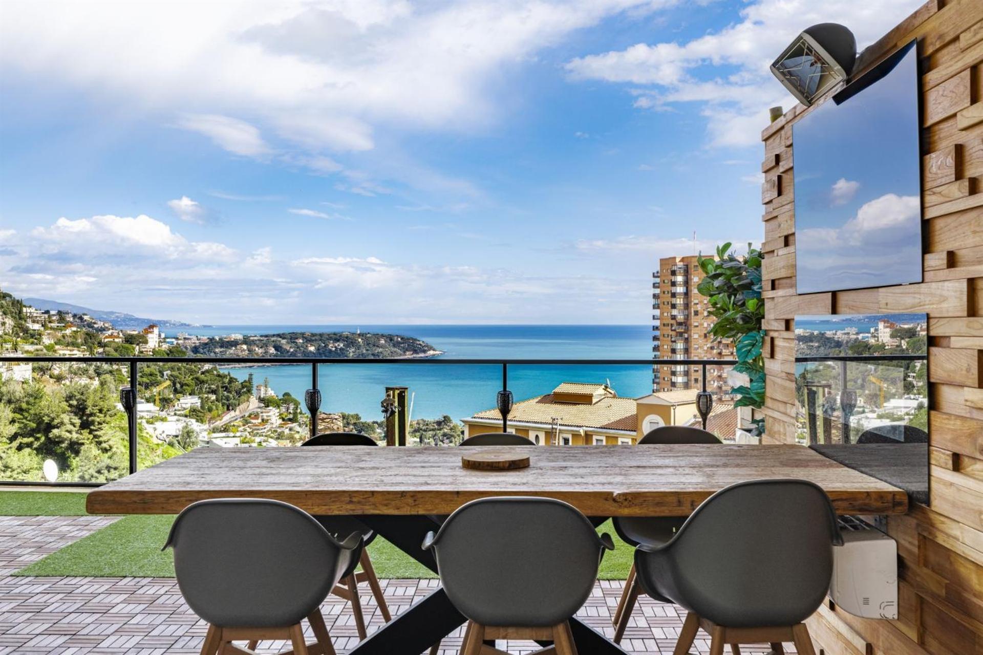 Monaco View, Pool, Garage, 100 M2 Terrace Apartment Beausoleil Bagian luar foto
