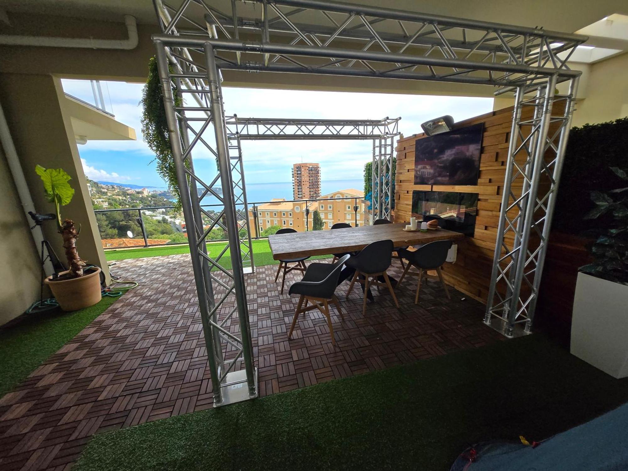 Monaco View, Pool, Garage, 100 M2 Terrace Apartment Beausoleil Bagian luar foto