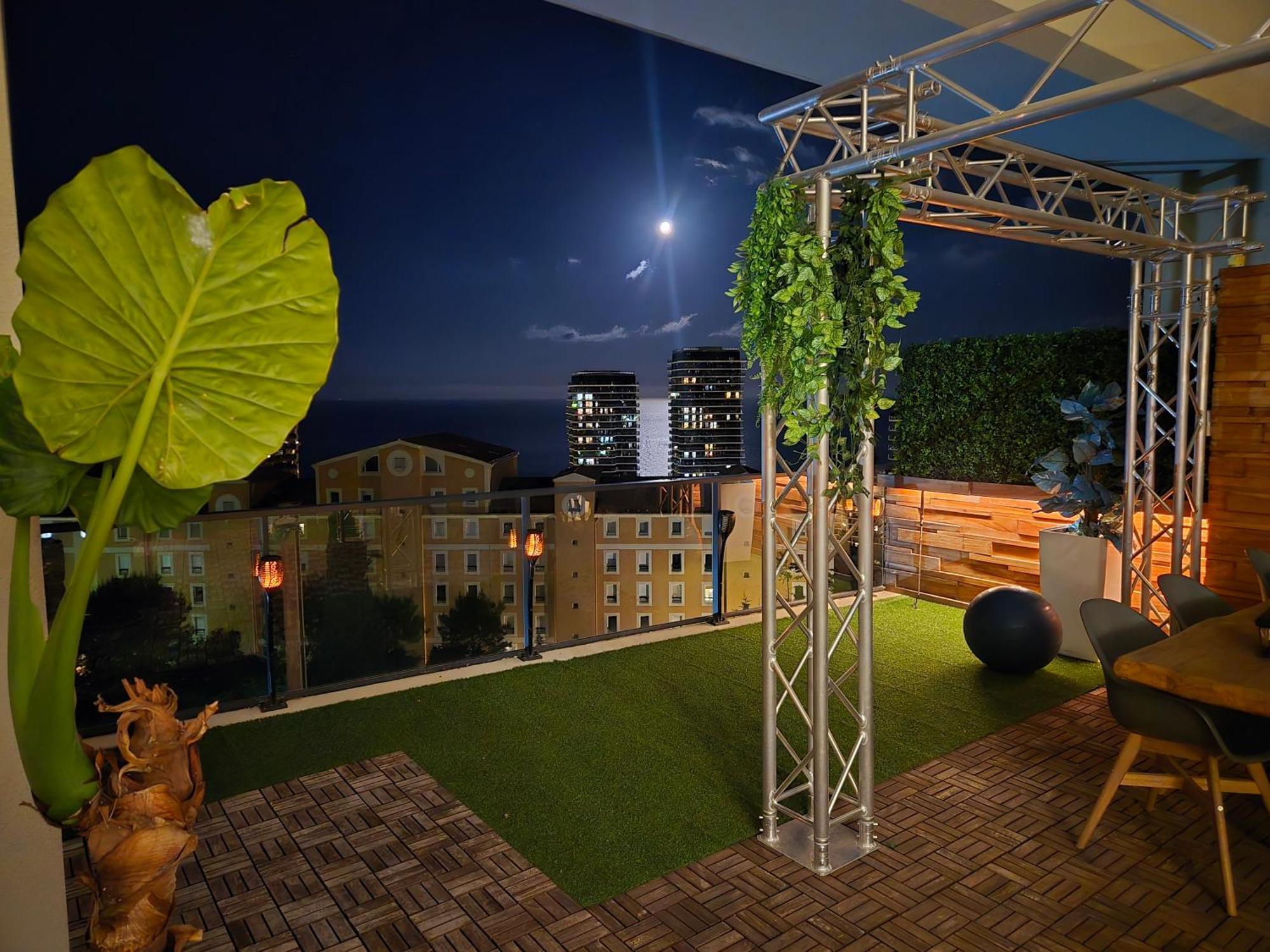 Monaco View, Pool, Garage, 100 M2 Terrace Apartment Beausoleil Bagian luar foto